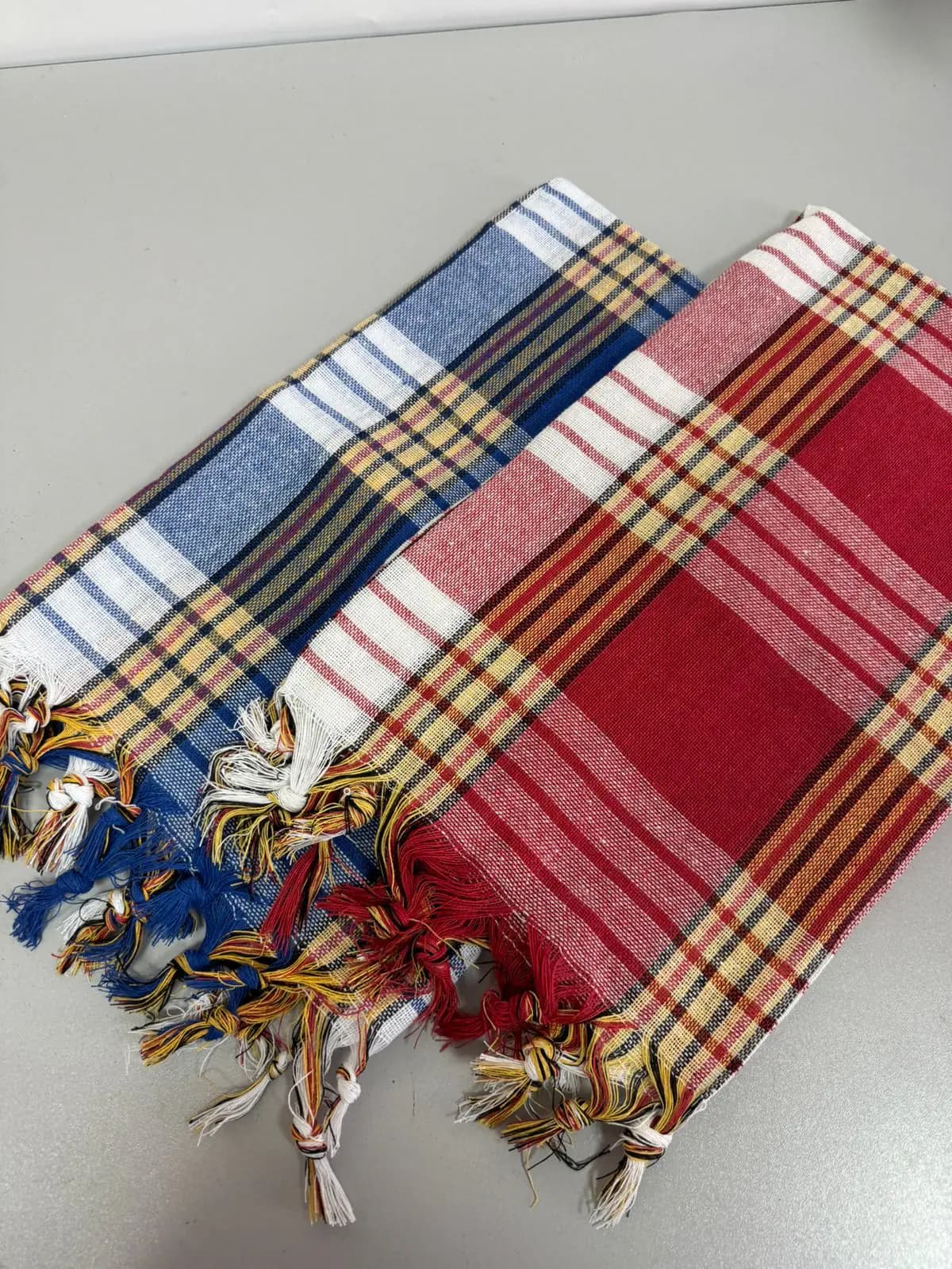 Пештемаль Клетка (Синий) 2